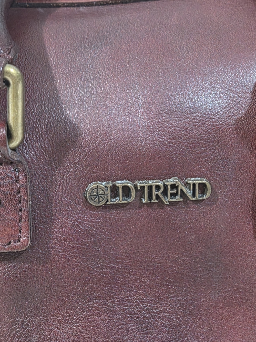 Old Trend Mini Trunk Crossbody Rusty Red - Picture 10 of 16